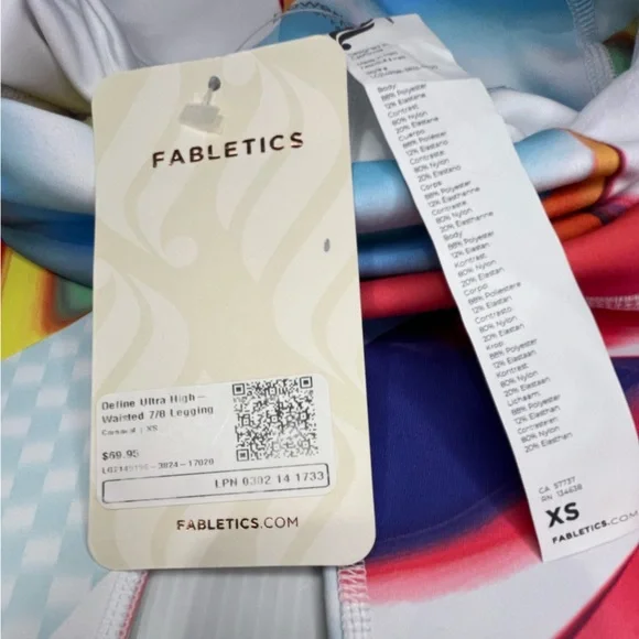 Fabletics Define Ultra High-Waisted Tummy Compression Moisture Wicking Leggings - Picture 11 of 12